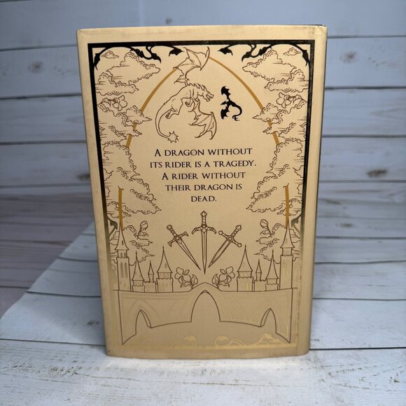 Fourth Wing Rebecca Yarros 1st Ed 2023 Holiday Limited HC Black Sprayed Edges - Picture 4 of 16